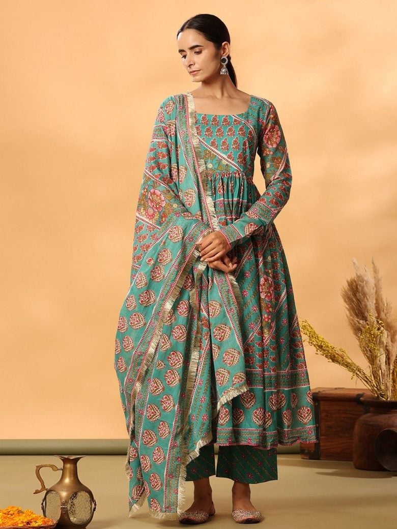 Indo Western Suits  Buy Latest Designer Indo Western Salwar Suits for  Ladies